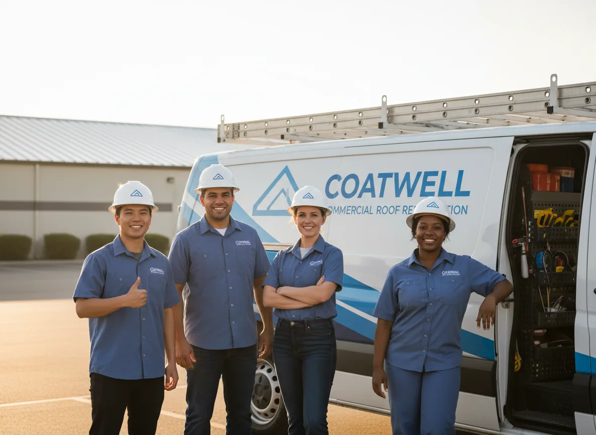 Commercial roof coating company in South Range, WI